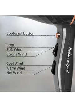 MoeHair Mohair MA-7088 Hair Dryer – Professional Styling with Ease  - Image 2