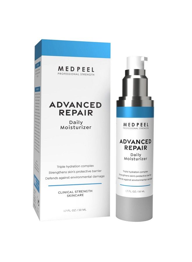 Medpeel مرطب يومي متطور للإصلاح مع فيتامينات E وB3 وB5 والصبار المهدئ وحمض الهيالورونيك 1.7 أونصة سائلة - Image 2