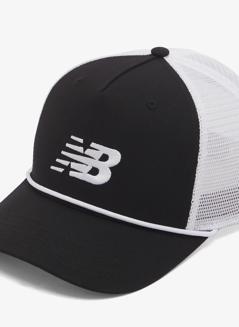New Balance BLACK / WHITE A Frame Trucker With Rope  | Best Price UAE