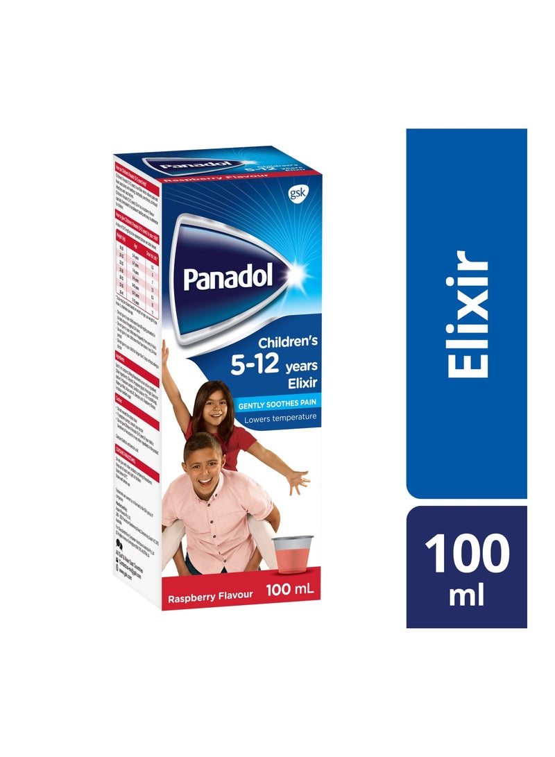 Panadol Elixir (5-12 Years), 100ml