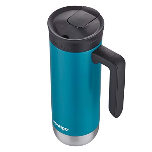 Contigo Superior 2.0 Stainless Steel Travel Mug with Handle Leak-Proof Lid Double-Wall Insulation for Hot & Cold Beverages, 20oz, Juniper, Ideal for Commuting and Travel - Image 3