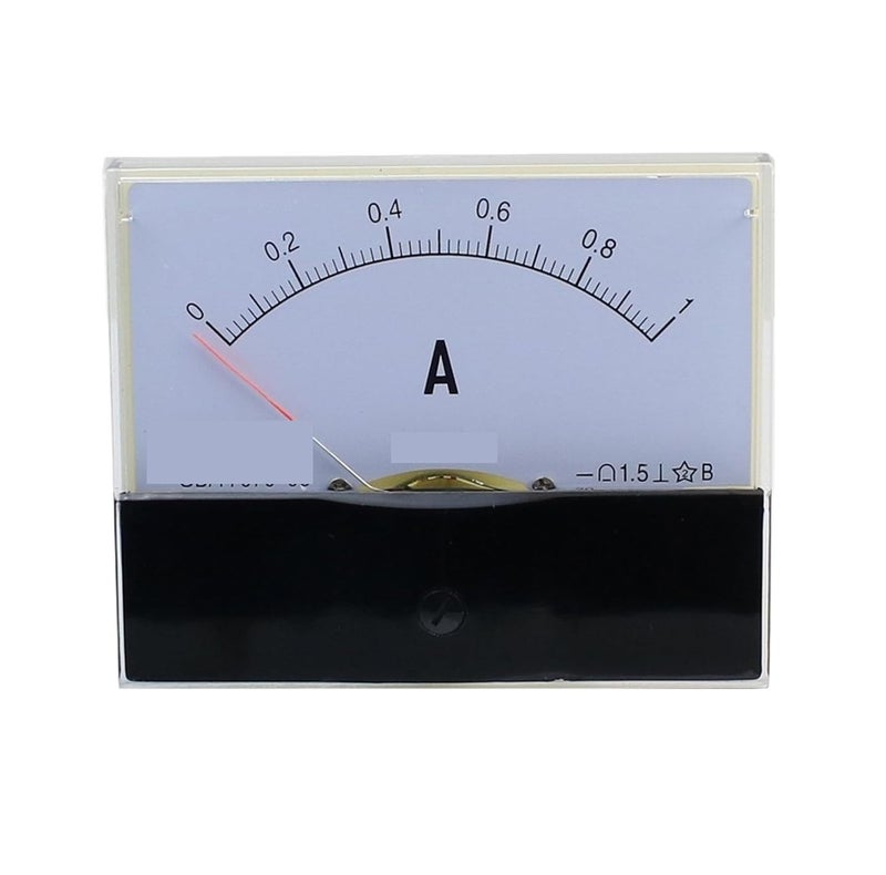 44C2-A 1A 2A 3A 5A 10A 15A 20A 30A 50A 100A Class 1.5 Accuracy DC 0-5A Analog Panel Meter Ammeter Amperemeter(300A) - Image 1