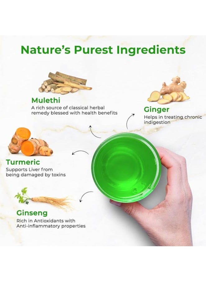 AURIC - Auric Liver Detox Effervescent Fizzy Water with 10 Ayurvedic Herbs Drop, Dissolve, Fizz, Drink 40 Tablets - Image 1