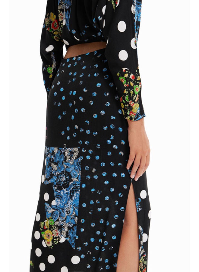 DESIGUAL فستان ميدي منقط  - Image 5