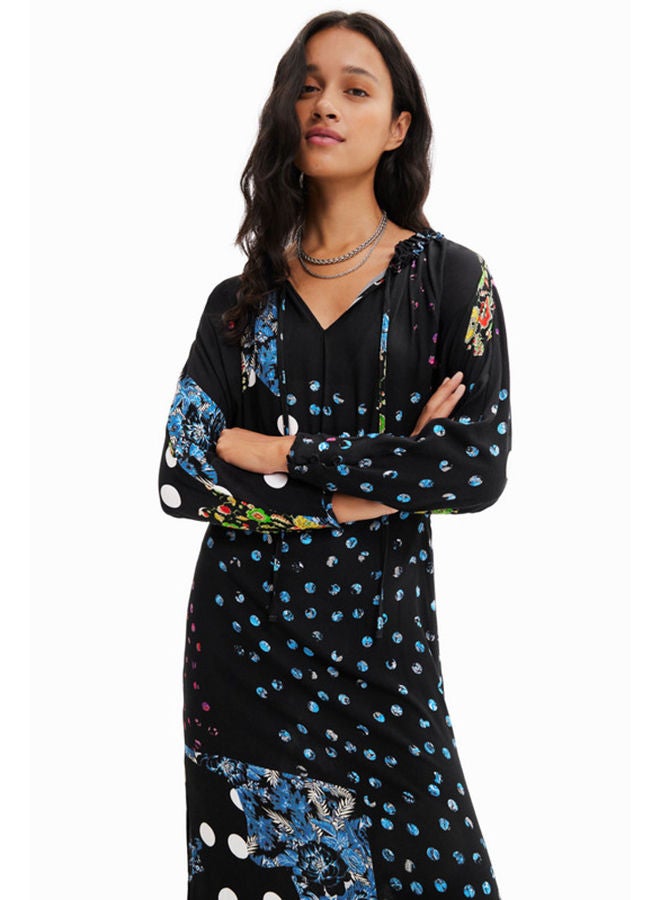 DESIGUAL فستان ميدي منقط  - Image 3