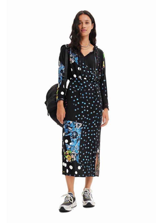 DESIGUAL فستان ميدي منقط  - Image 2
