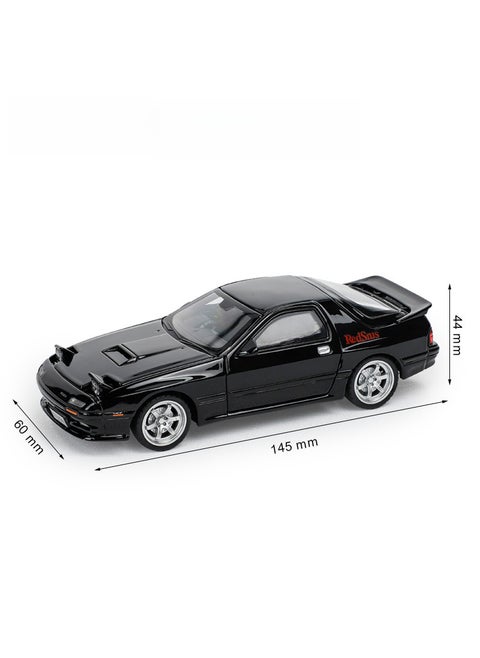 1:32 Scale Mazda RX-7 Alloy Model Car Toy Black