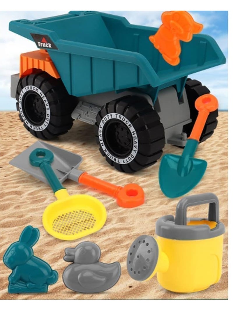 Bebiland Sand Toys for Toddlers Kids Sand Castle Toys with Beach Bucket, Beach Toys for Kids 3-10, Beach Sand Car Toys and Shovels, Kids Beach Playsets, Sandbox Toys for Kid, Travel Outdoor Toys - Image 4