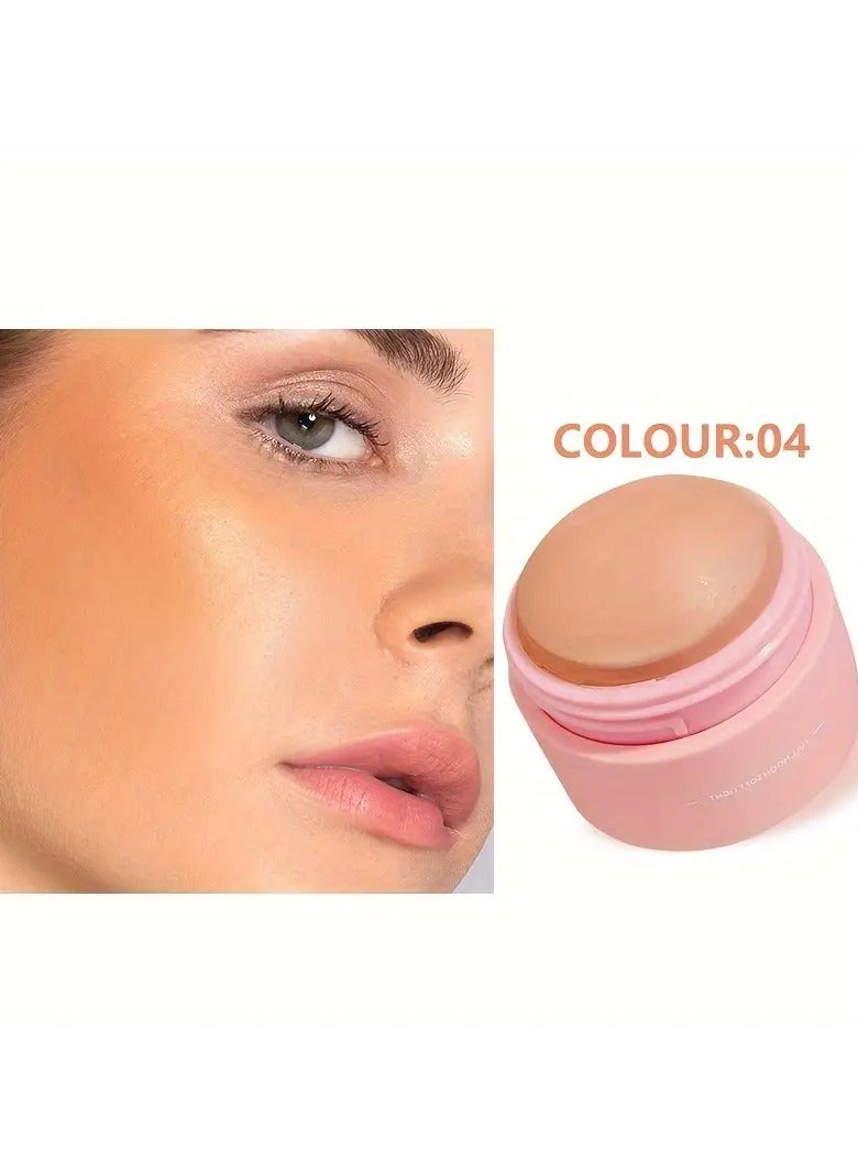 ORiTi أحمر الخدود بلون الخوخ الوردي أحادي اللون غير اللامع، مكياج فوري لأي شخص لتعزيز لون البشرة وجعلها تبدو خالية من العيوب - Image 1