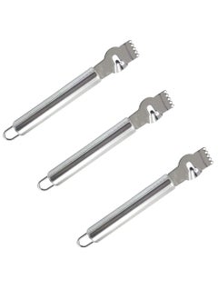 KASTWAVE 3 Pack Lemon Zester with Channel Knife Stainless Steel Citrus Zester Tool Orange Zester Grater Citrus Peeler Lemon Twist Tool Cocktail Garnish for Kitchen & Bar, Dishwasher Safe  - Image 5