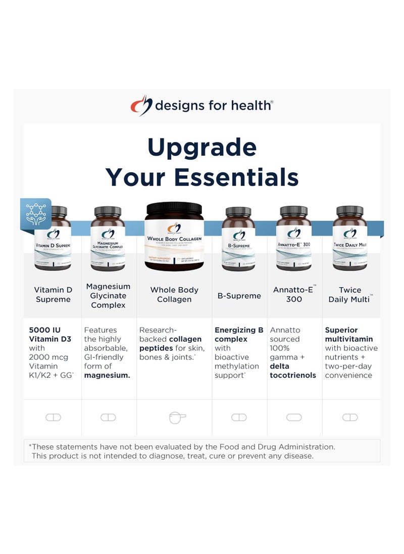 designs for health - NeuroMag - Chelated Magnesium L-Threonate for Cognitive Support - Bioavailable Vegan Magnesium Supplements for Adults - Non-GMO + Gluten Free (90 Capsules) - Image 1