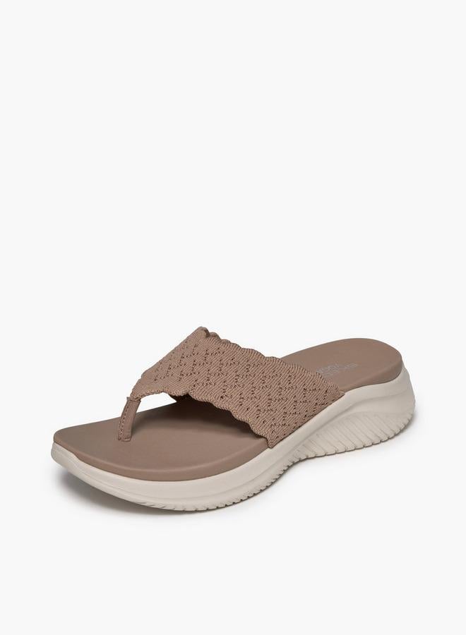 SKECHERS Women Ultra Flex 3.0 Thong Sandals - Image 4