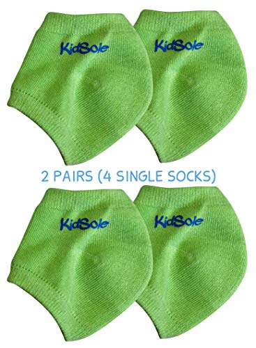 KidSole Gel Heel Strap for Kids with Heel Sensitivity from Severs Disease, Plantar Fasciitis. (Green) - Image 3