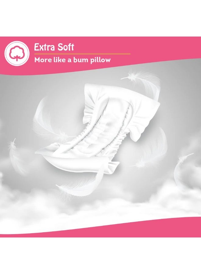 TEDDYY Baby Nappy Pads 60 Pads - Free Size, Side - Leak Protection, Soft Gel - Image 4