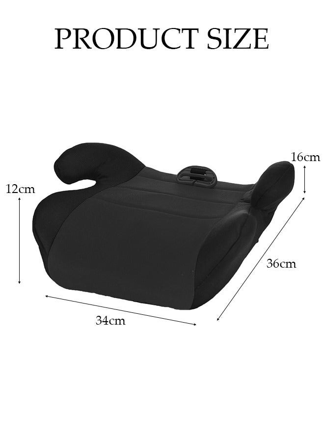 DUNISO Portable Child Car Safety Chair Safety Seat Travel Booster Car Seat Heightening Seat Cushion with Armrest for Kids - Image 4