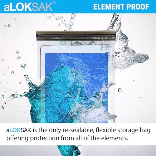 LOKSAK - aLOKSAK Waterproof Cellphone Dry Bags - Airtight Underwater Phone Pouch - Touch Screen Compatible - Diving Certified (2-Pack - 3in x 6in) - Image 2