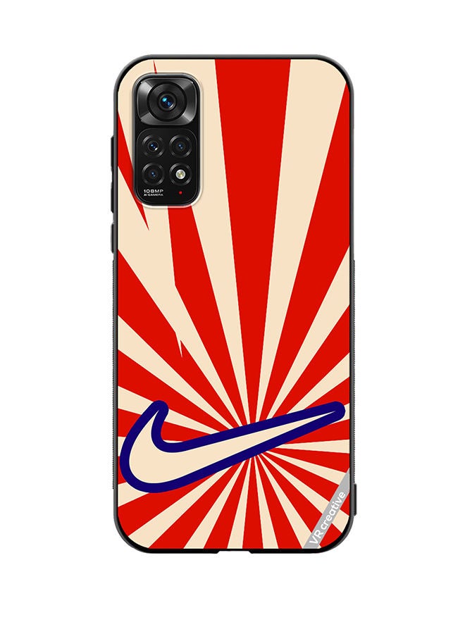 VR CREATIVE Protective Case Cover For Xiaomi Redmi Note 11S Nike Retro Design Multicolour - Image 1