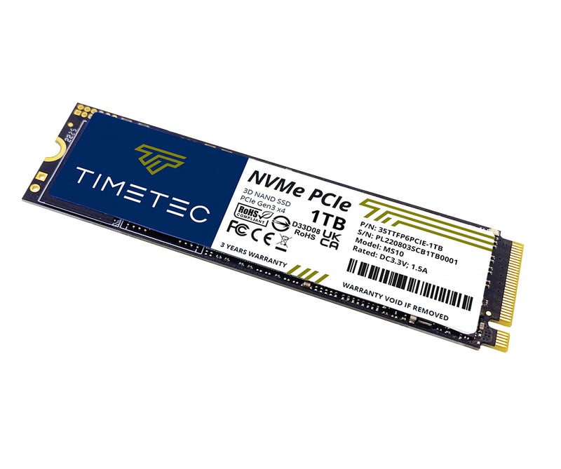 Timetec 1TB SSD NVMe PCIe Gen3x4 8Gb/s M.2 2280 3D NAND High Performance SLC Cache Read/Write Speed Up to 2,000/1,600 MB/s Internal Solid State Drive for PC Laptop and Desktop (1TB) - Image 2