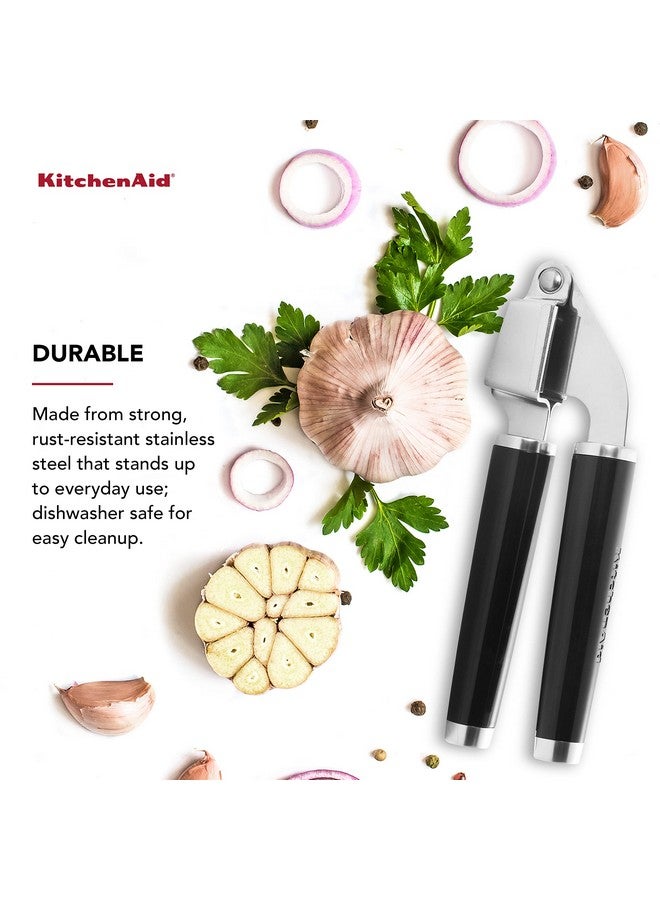 KitchenAid KitchenAid Classic Garlic Press, One Size, Black  - Image 5