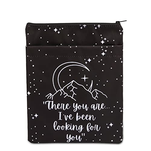 MNIGIU Book Merch Book Inspired Rhysand Quote Book Sleeve Book Lover Gift (Looking BS) - Image 1