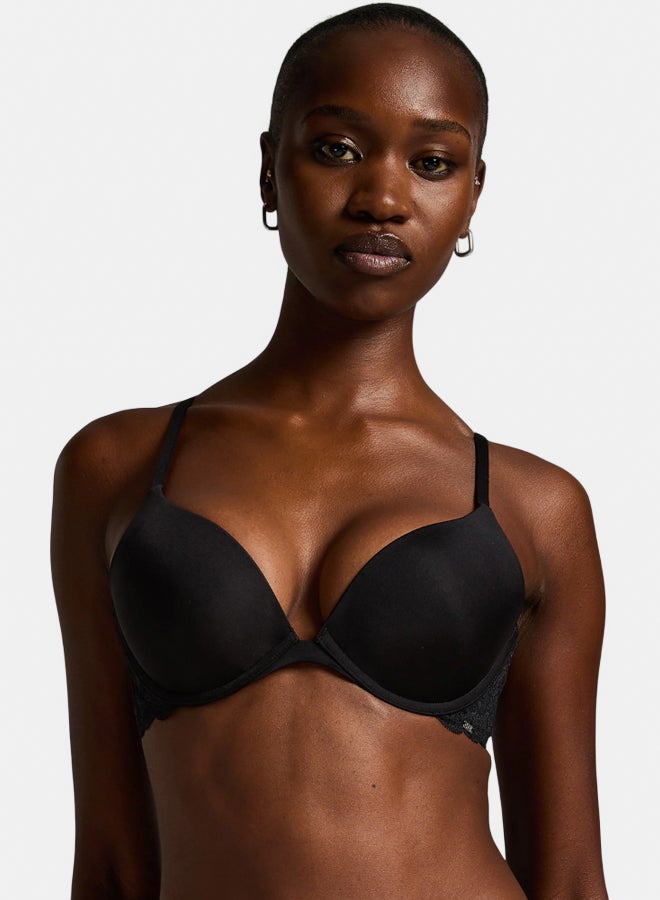 hunkemoller Secret Lace Padded Underwired Bra  - Image 1