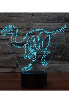 Ghost Light 3D Colorful USB Desk Lamp LED Dinosaur Modeling Animals Baby Sleeping Multicolor Night Light Lighting Bedroom Bedside Light Fixture Decor Gift LED Nightlight for Kids