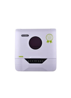 PRASONX Countertop Dishwasher, Automatic Dishwasher Without Installation, Built-in Water Tank, 2 Water Supply Modes, High Temperature Disinfection and Hot Air Drying, for Dishes, Baby Bottles, Fruits  - Image 1