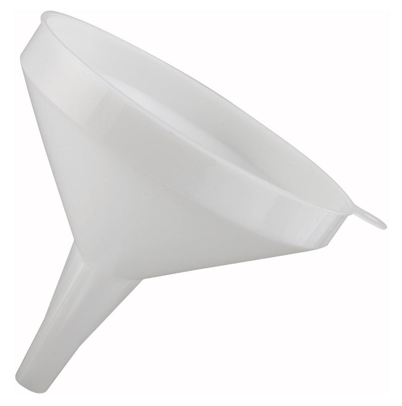 Winco Plastic Funnel, 6.25-Inch Diameter,White,Medium