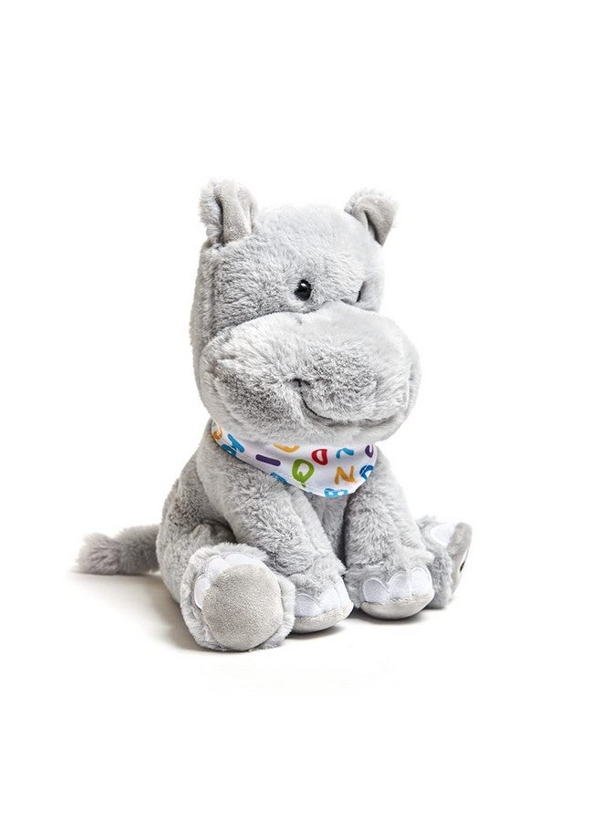 كادل بارن - لعبة حيوان محشو على شكل فرس النهر المغني المتحرك من Alphabet Hudson | يهز أذنيه على أنغام أغنية ABC وعشرة فيلة صغيرة، 11 بوصة - Image 5