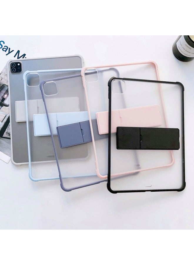 Digital Computer/ipad Protective Case - Slim Fit Polyurethane Cover Soft Microfiber Lining-Color:Pink Edge + Same Color Bracket-Applicable Model:Xiaomi 7( 11.16inch )2024 - Image 2