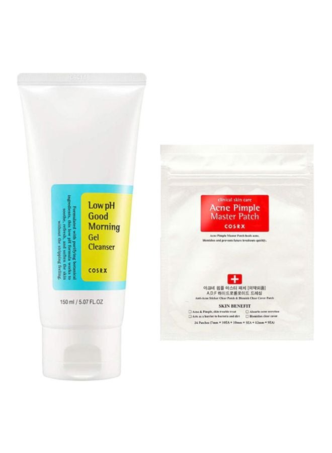 COSRX Low pH Good Morning Gel Cleanser With Acne Pimple Master Patch 150ml - Image 1