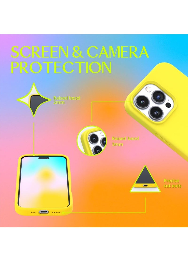 BORTONY iPhone 14 Pro Max Case Liquid Silicone Anti Scratch Anti Fingerprint Soft Silky Touch Shockproof Protective Cover for Apple iPhone 14 Pro Max - Image 4