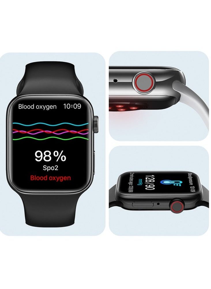AROAQ - T900 Pro Max Series 7 IP68 Waterproof 280mAh 1.75Inch Touch Screen Heart Rate Smartwatch - Image 1