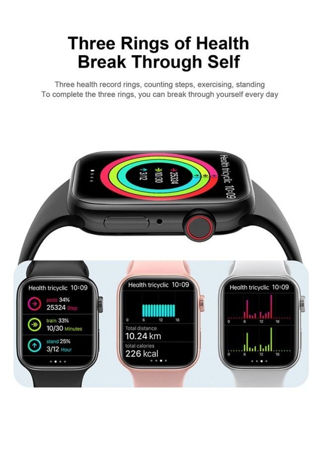 AROAQ - T900 Pro Max Series 7 IP68 Waterproof 280mAh 1.75Inch Touch Screen Heart Rate Smartwatch - Image 1