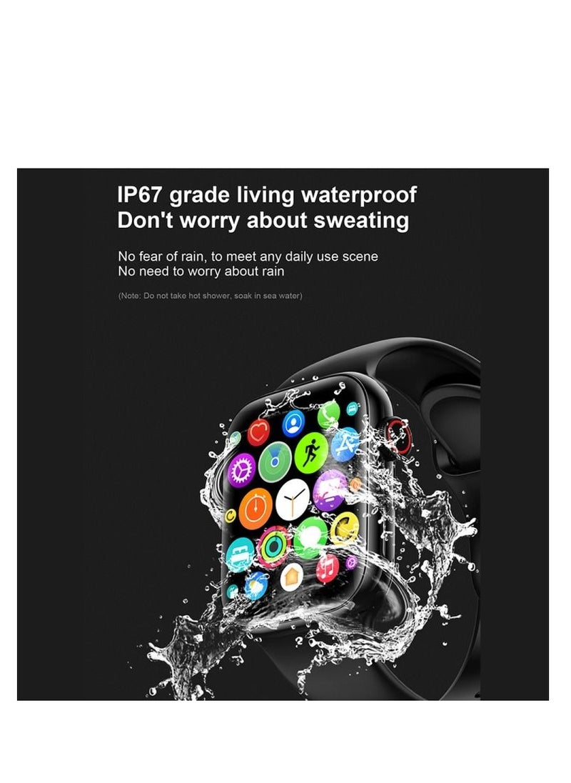 AROAQ - T900 Pro Max Series 7 IP68 Waterproof 280mAh 1.75Inch Touch Screen Heart Rate Smartwatch - Image 1