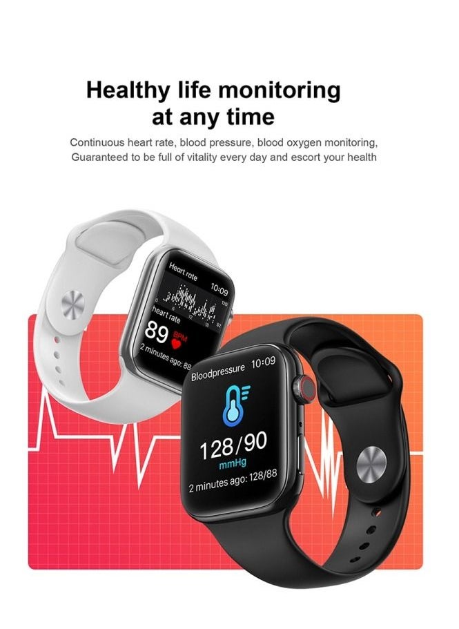 AROAQ - T900 Pro Max Series 7 IP68 Waterproof 280mAh 1.75Inch Touch Screen Heart Rate Smartwatch - Image 1