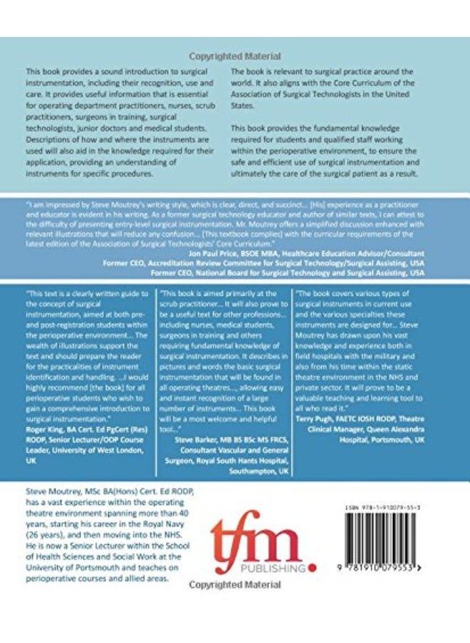 The Fundamentals of SURGICAL INSTRUMENTS: A practical guide to their recognition, use and care  - Image 2