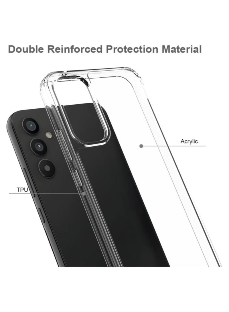 Galaxy A34 5G Case Samsung A34 5G Case with 2* Screen Protector Premium Clear Back Panel + TPU Bumper Cover - Image 4