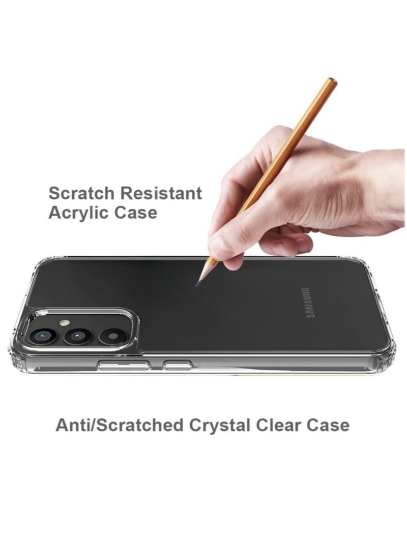 Galaxy A34 5G Case Samsung A34 5G Case with 2* Screen Protector Premium Clear Back Panel + TPU Bumper Cover - Image 5