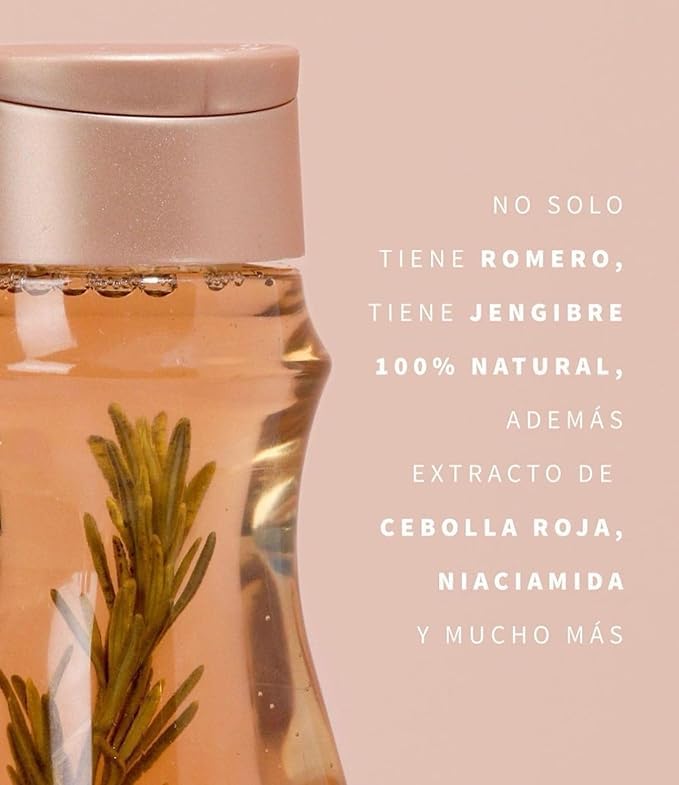 Milagros Shampoo y Acondicionador Herbal - Romero, Jengibre y Arroz 100% natural | Combate caida del cabello y promueve su crecimiento. - Image 5