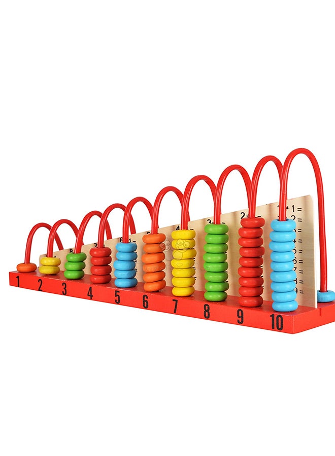Kids' Educational Multifunctional Abacus Learning Shelf Toy - Image 4