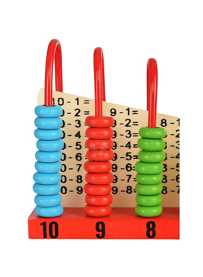 Kids' Educational Multifunctional Abacus Learning Shelf Toy - Image 3