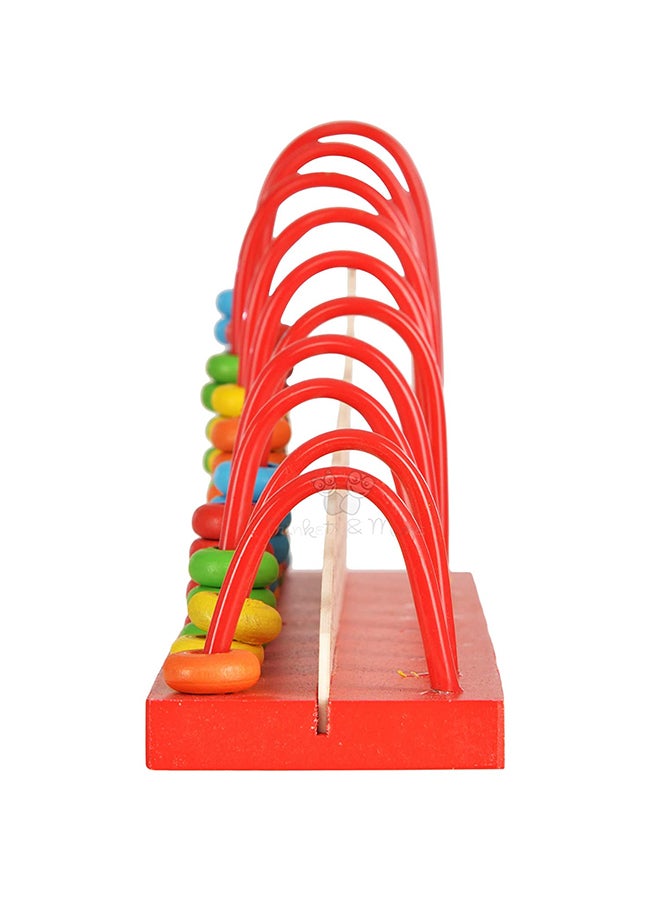 Kids' Educational Multifunctional Abacus Learning Shelf Toy - Image 5
