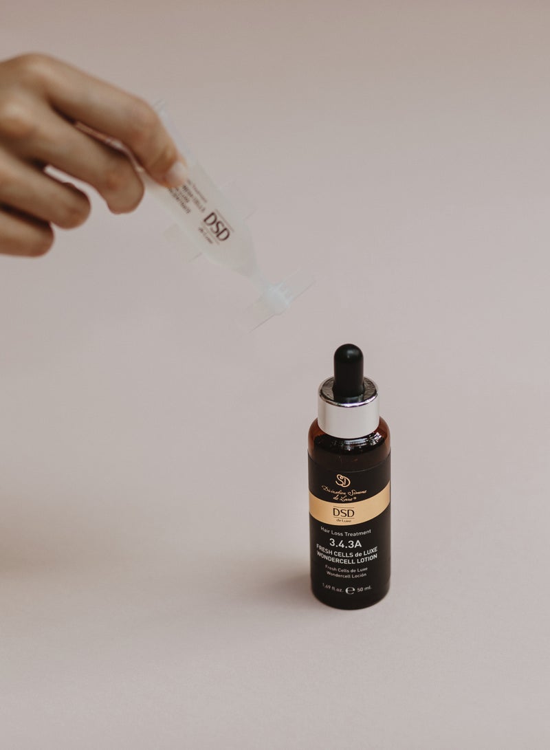 دي أس دي دي لوكس لوشن وندرسيل فريش سيلز دي لوكس 3.4.3A من دي إس دي دي لوكس 50 مل + قارورة 10 مل - Image 2
