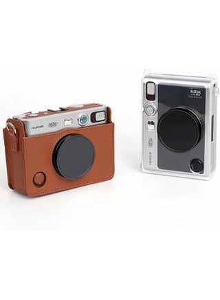 Lens Cap for Fujifilm Instax Mini Evo, Anti-Scratches Dustproof Lens Cover with Flocking Internal, Aluminium Alloy Lens Protective Cover for Fuji Instax Mini EVO Instant Camera Accessories - view 3