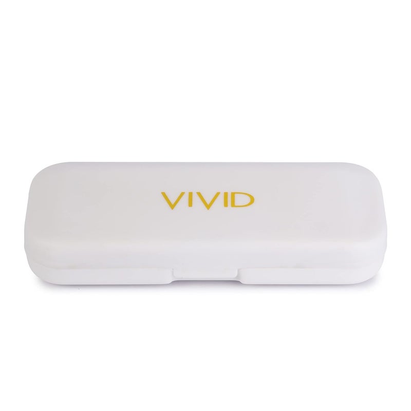 VIVID Vision Unisex Adult Lightweight Eyewear Specs Case Cover | Protect Eye Glasses | Chashma Dibbi | Spectacle Box | Closure -Push Button | Plastic - Image 1