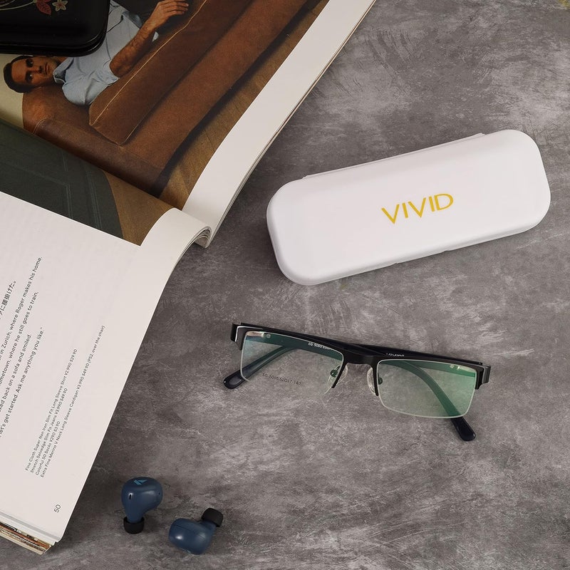 VIVID Vision Unisex Adult Lightweight Eyewear Specs Case Cover | Protect Eye Glasses | Chashma Dibbi | Spectacle Box | Closure -Push Button | Plastic - Image 5