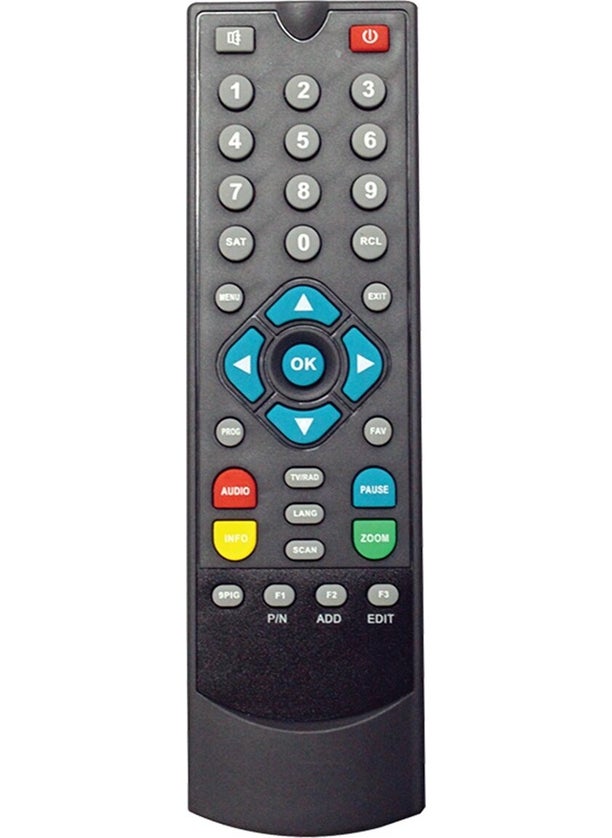 Rewel Hepsitekno 12015-19000 Satellite Receiver Remote 121032 