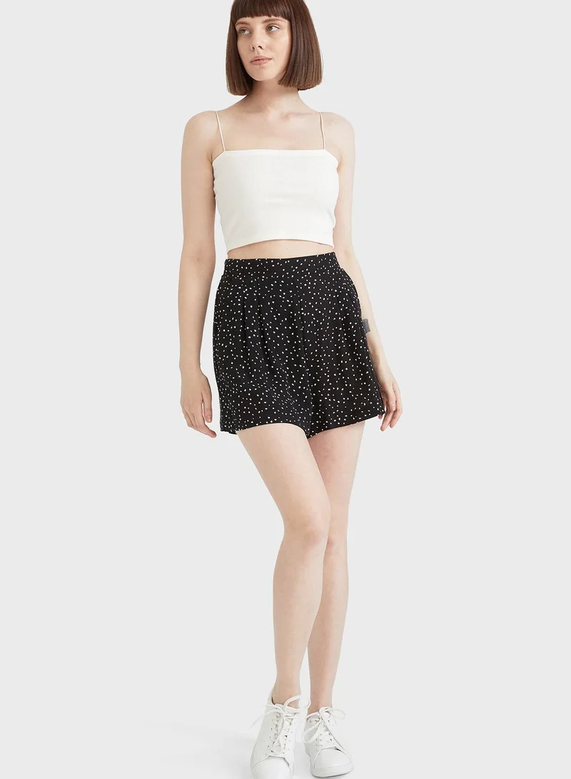 DeFacto Polka Dot Mini Shorts