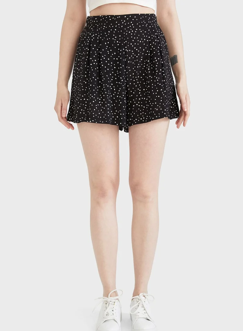 DeFacto Polka Dot Mini Shorts